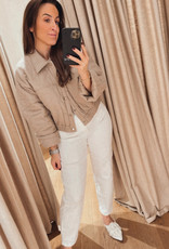 Dawn Stardust O Shape Jeans White