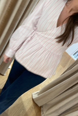 Levete Room Anastacia 2 Blouse White Pink