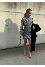 Second Female Shimmer Dress Silver