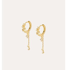 TamCode Alex Earring Gold per stuk