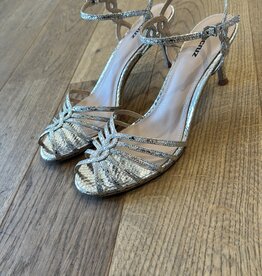 Lola Cruz Tango Sandal Silver