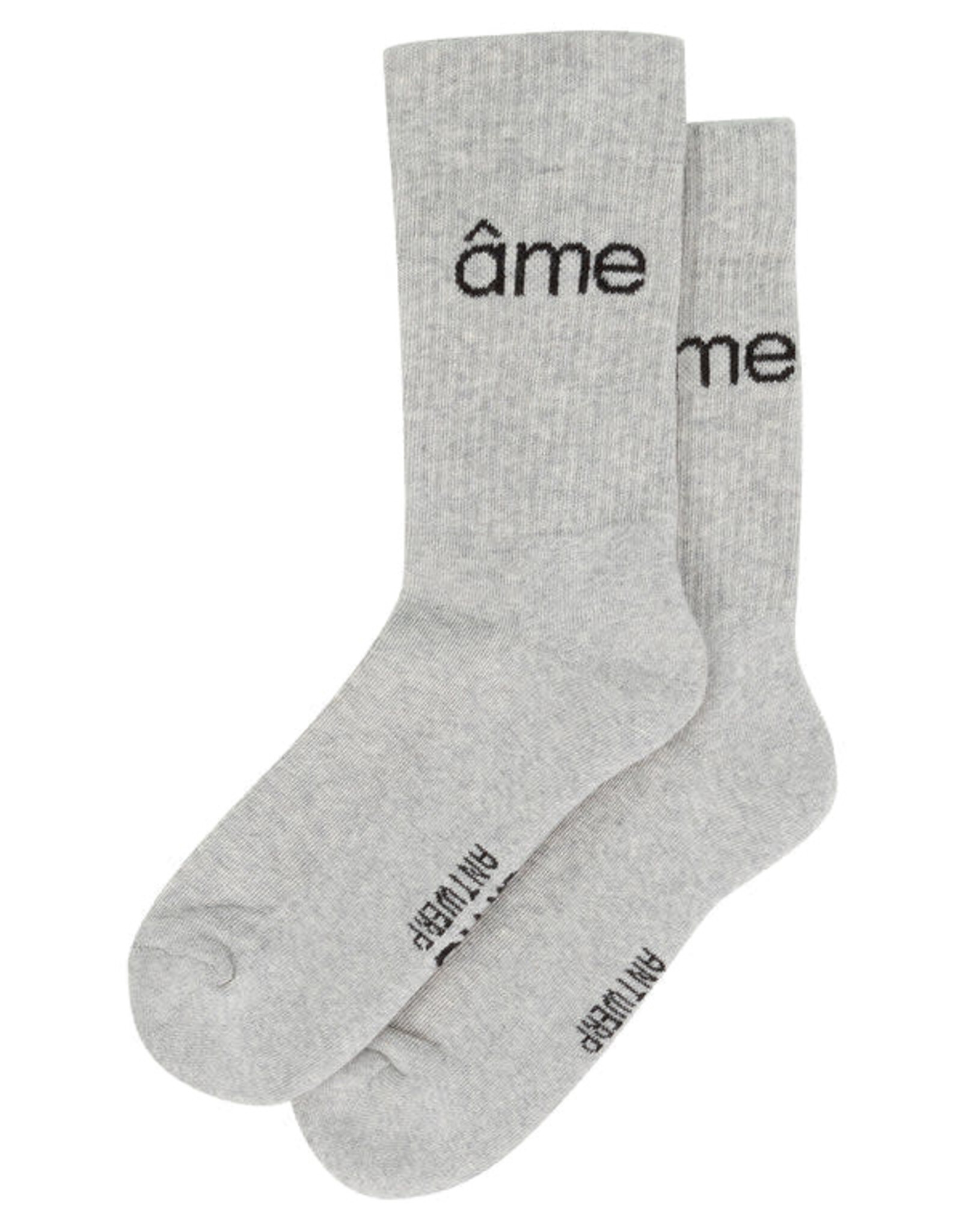 Âme Delphine Cotton Grey Socks