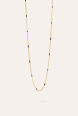 TamCode Klaudia Necklace Gold Black