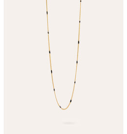 TamCode Klaudia Necklace Gold Black