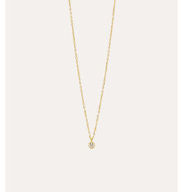 TamCode Katia Necklace Gold White