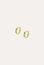 TamCode Azalée Earring Green per stuk