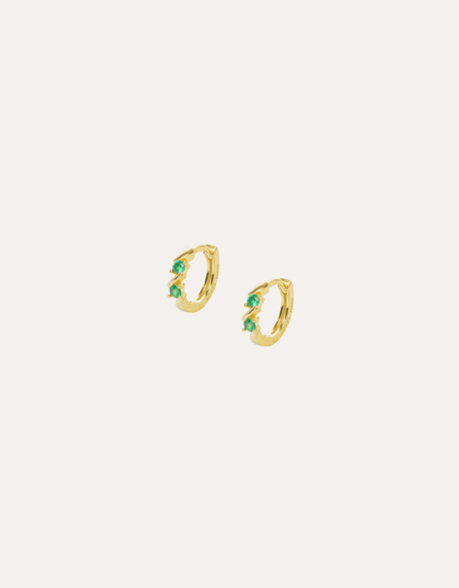 TamCode Azalée Earring Green per stuk