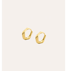 TamCode Rim Earring Gold per stuk