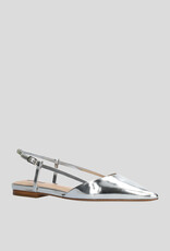 Lola Cruz Carmen Flat Silver