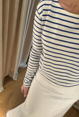 Designers Remix Stacy Blouse Blue Striped