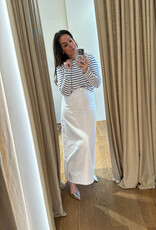 Gestuz Mily Long Skirt White