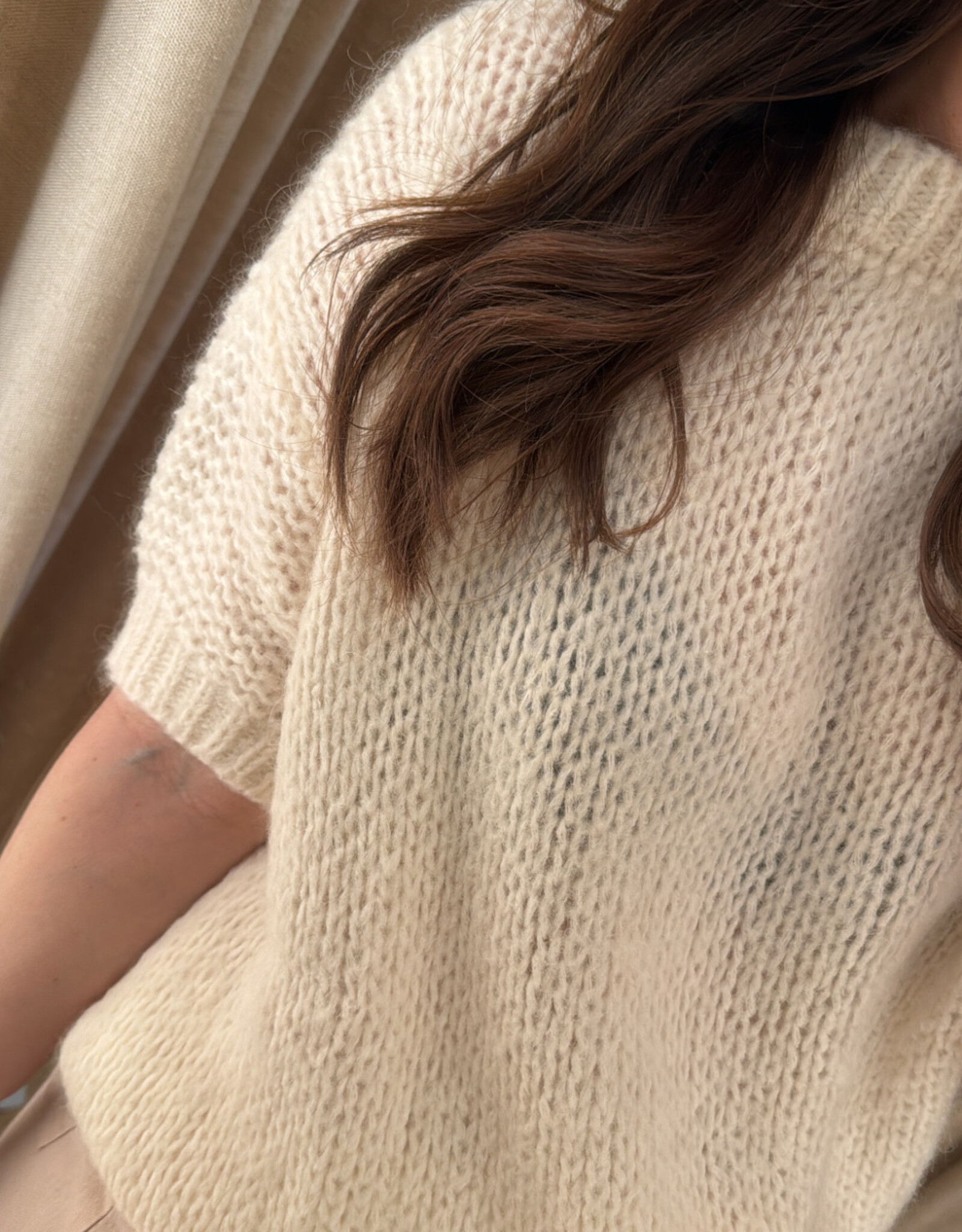 La Rouge Sally Knit Off White