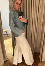 Re/Born Wide Three Jeans Raw Cotton