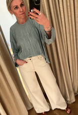 Re/Born Wide Three Jeans Raw Cotton