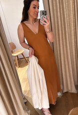 Drykorn Maeva Dress Copper Brown