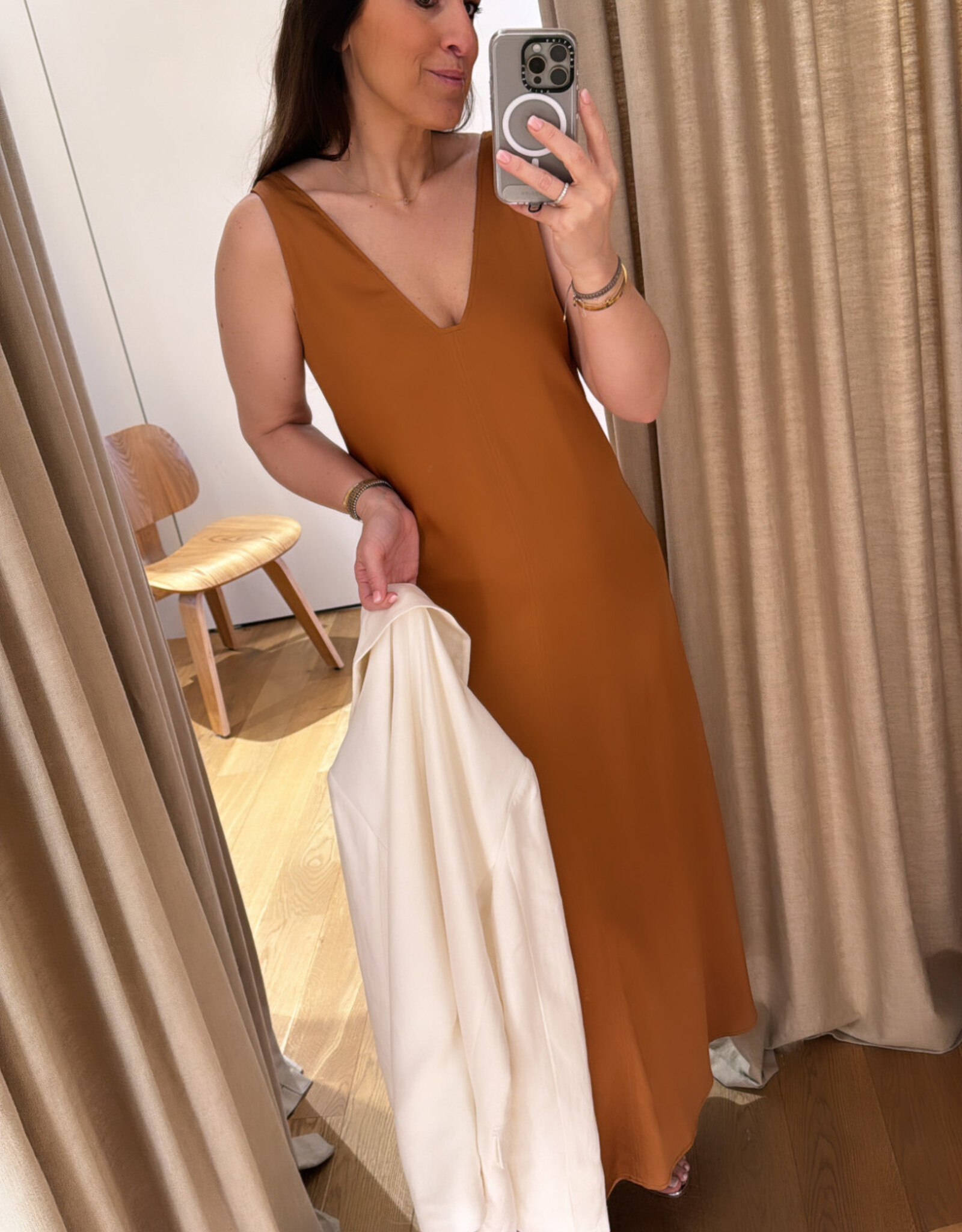 Drykorn Maeva Dress Copper Brown