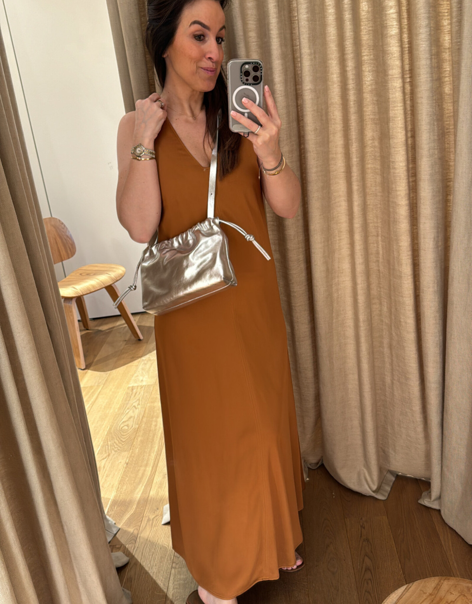 Drykorn Maeva Dress Copper Brown