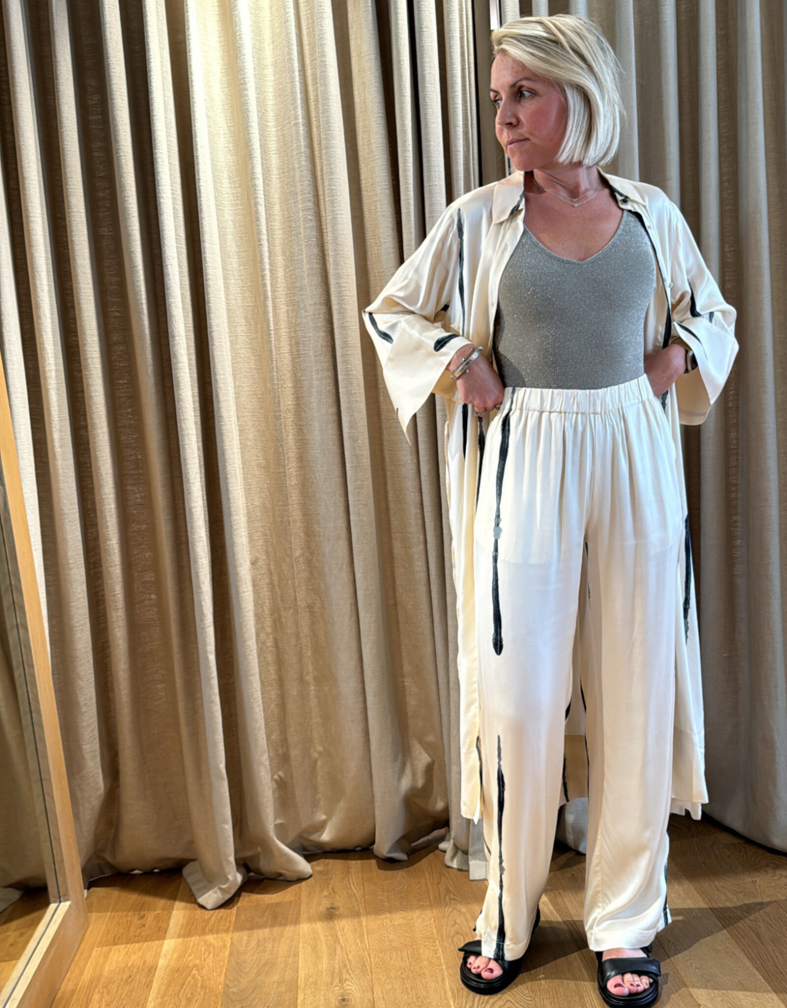 Levete Room Gia 2 Pants Cream