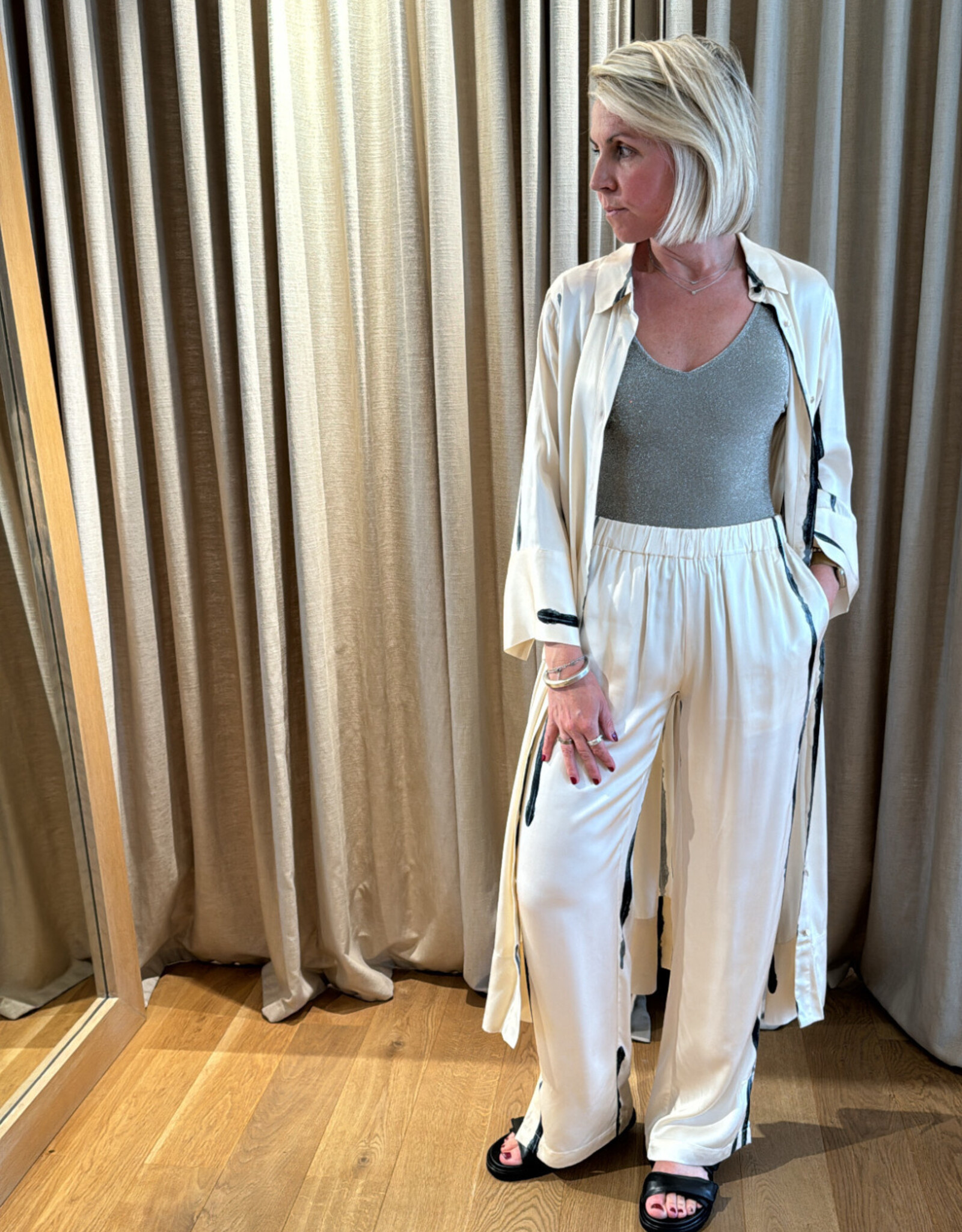 Levete Room Gia 2 Pants Cream