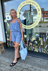 La Rouge Julia Top Blue Stripe
