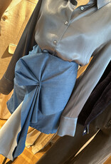 Iben Air Chambray Skirt Blue