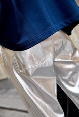 Studio Clique Jeanne Trousers Faux Cuir Silver