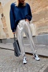 Studio Clique Jeanne Trousers Faux Cuir Silver
