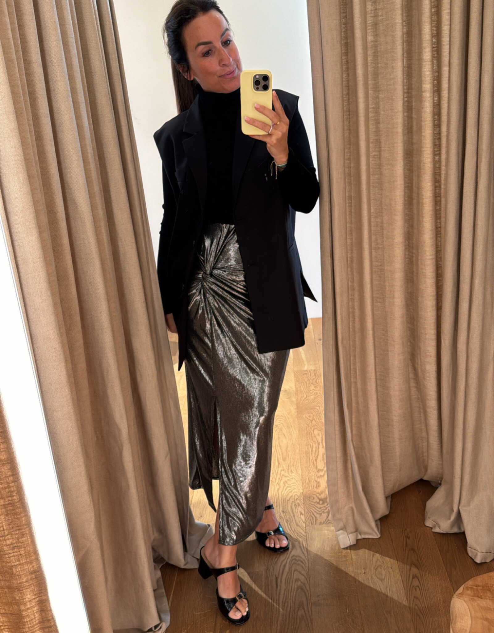 Âme Impair Skirt Silver