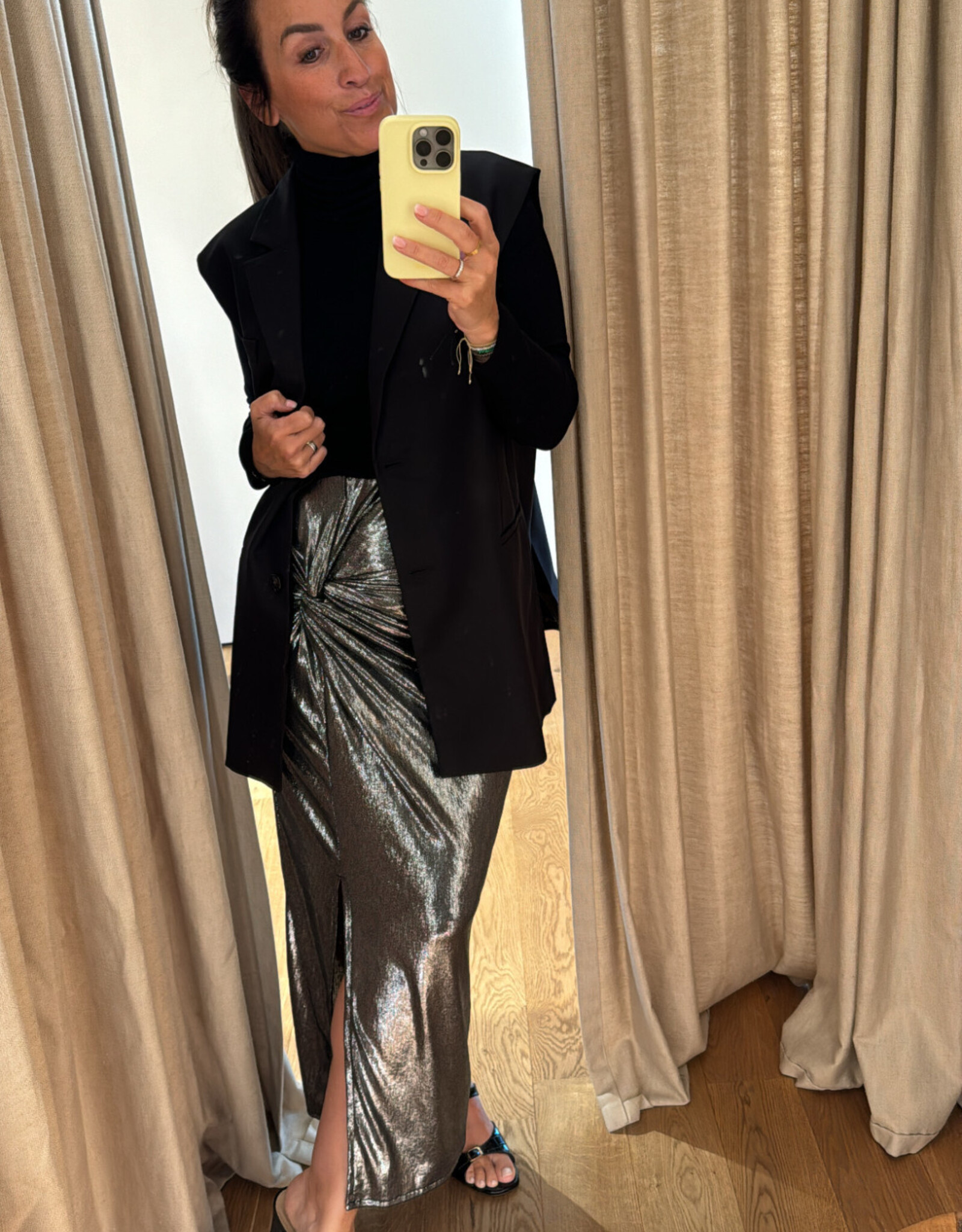 Âme Impair Skirt Silver