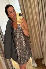 Baum und Pferdgarten Jolietta Dress Silver Flower Sequins