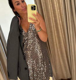 Baum und Pferdgarten Jolietta Dress Silver Flower Sequins