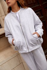 Studio Clique Bonnie Bomber Jacket Lightgrey