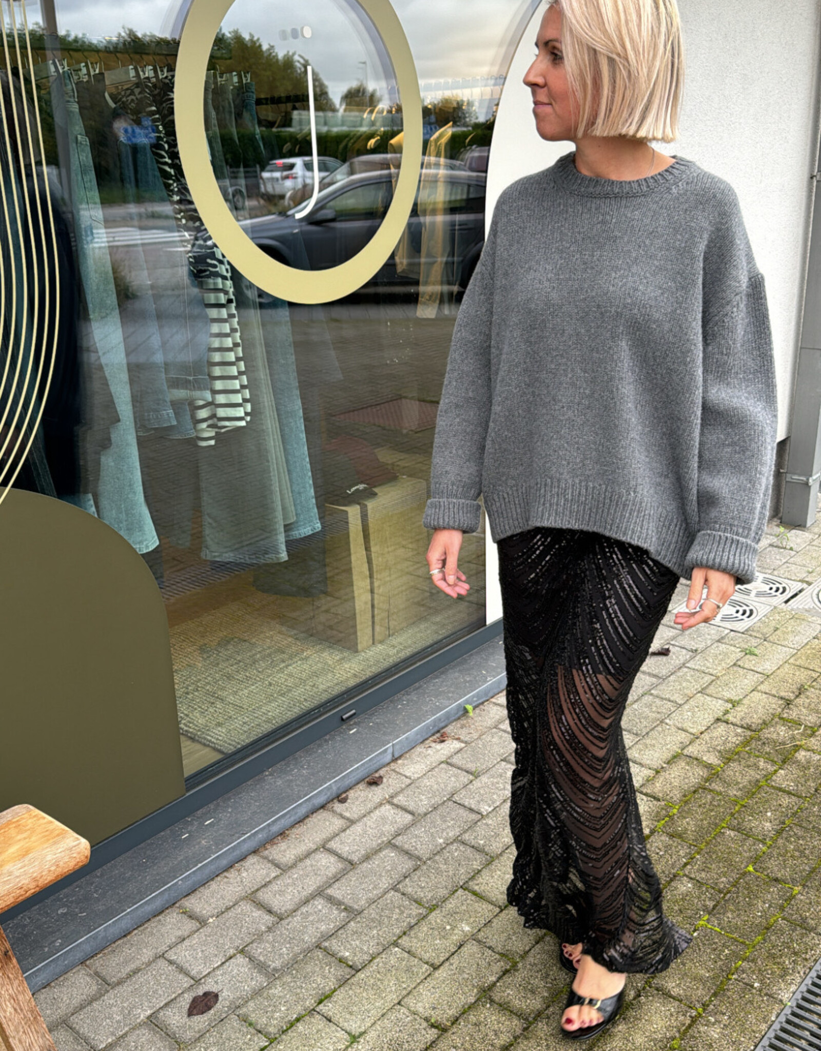 Gestuz Glira Skirt Black