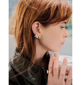 TamCode Leonie Earring Silver per stuk