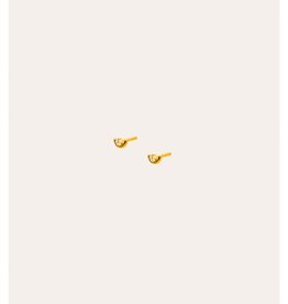 TamCode Violka Earring Gold per stuk