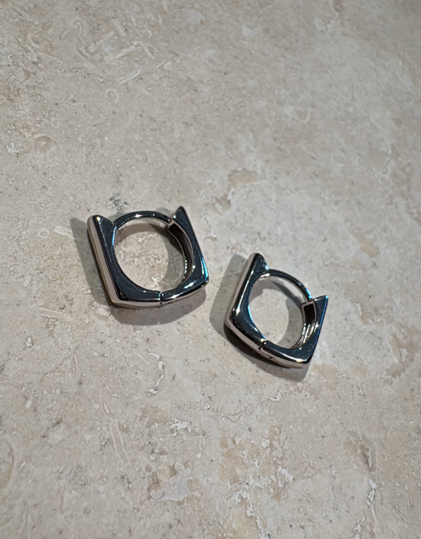 TamCode Aria Earring Silver per stuk