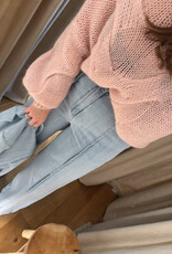 Gestuz Vella Wide Pants Light Blue Washed