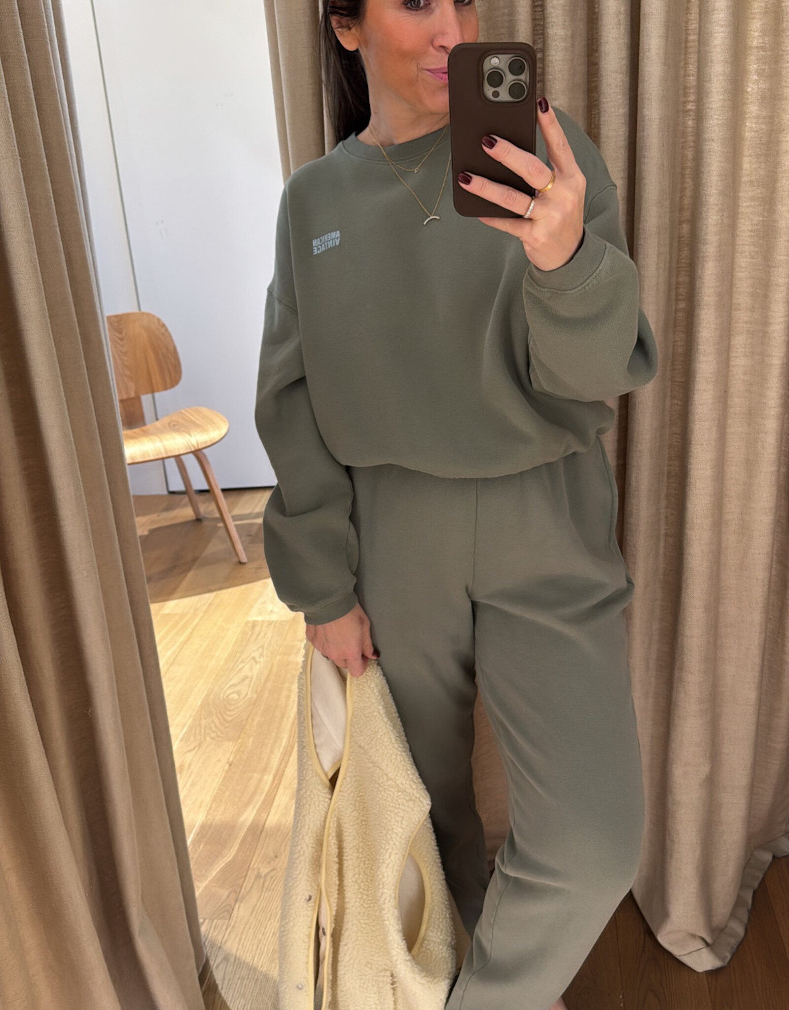 American Vintage Izubird Joggers Argile Vintage
