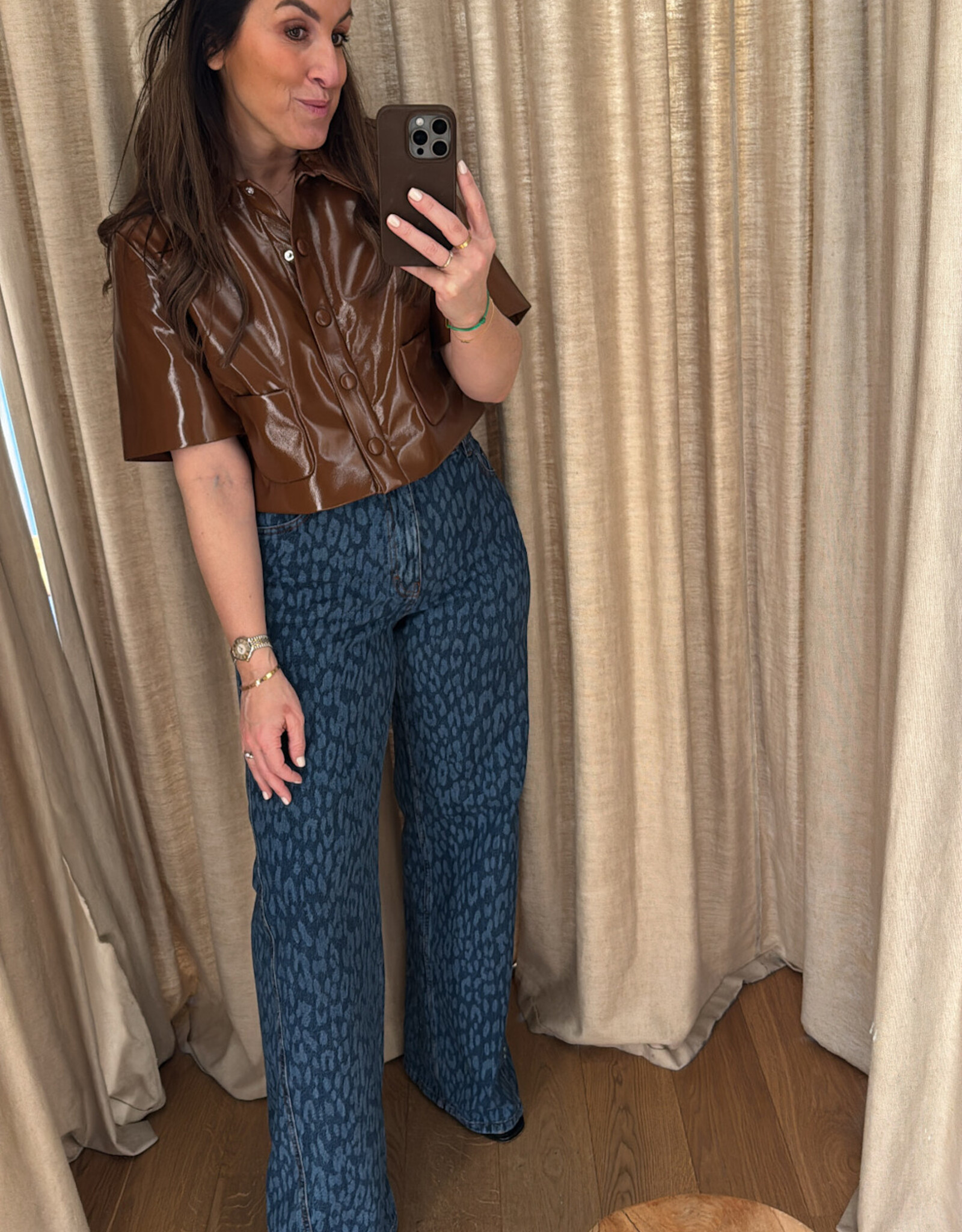 Baum und Pferdgarten Nicocette Jeans Leopard Blue