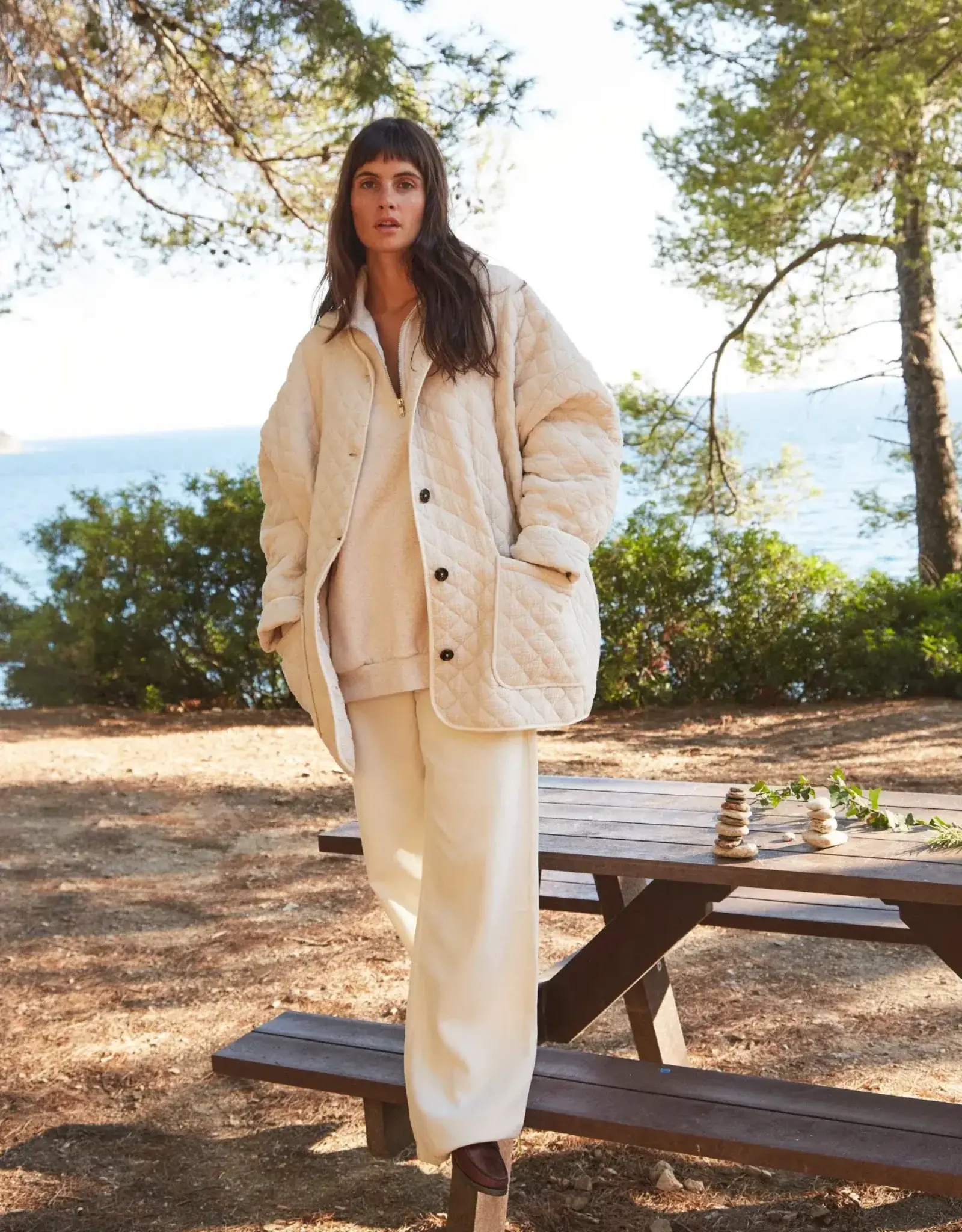 Âme Hannah Jacket Beige Tetra