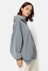 Âme Cooper Hoodie with zip Vintage Grey
