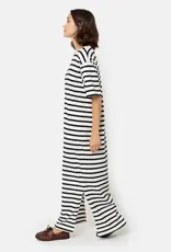 Âme Eva Dress Black Striped