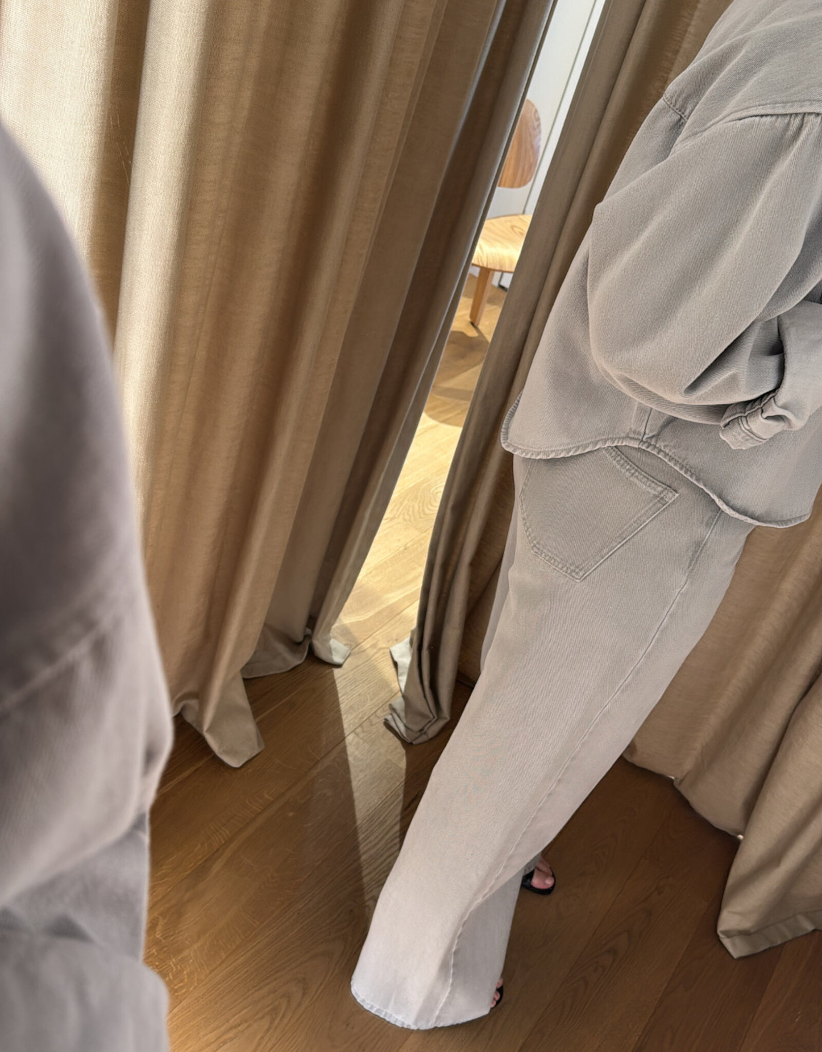 Second Female Denira Jeans Light Grey