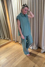 Liv The Label Alba Shirt Green White