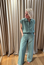 Liv The Label Alba Shirt Green White