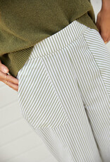 Studio Clique Piper Pants Green Striped