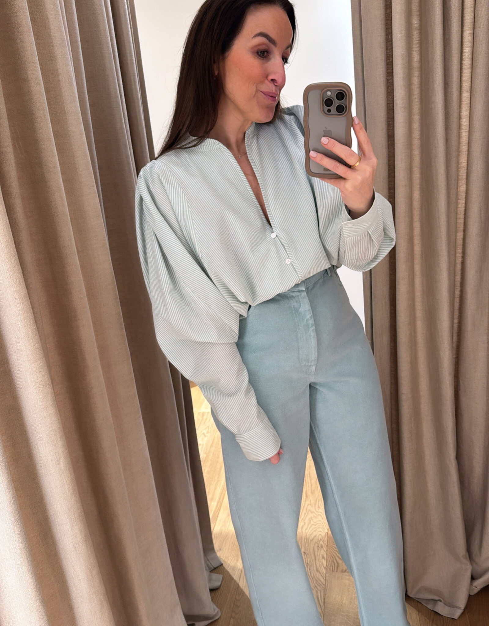 Collectors Club Palmer Jeans Matcha Green