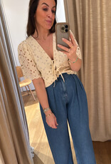 The New Society Atenea Blouse Macadamia
