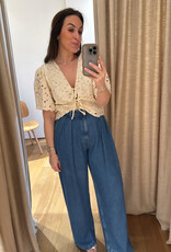 The New Society Atenea Blouse Macadamia
