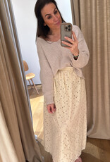 The New Society Atenea Skirt Macadamia